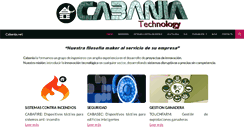 Desktop Screenshot of cabania.net